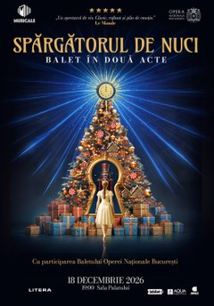 Concert Spărgătorul de Nuci – Magia Baletului de Crăciun la Sala Palatului din București
