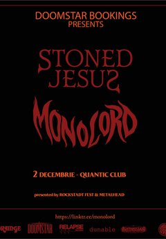 Concert Stoned Jesus și Monolord la Quantic din București