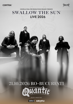 Concert Swallow The Sun la Quantic din București