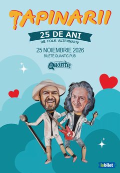 Concert Țapinarii – 25 de ani de folk alternativ la Quantic din București