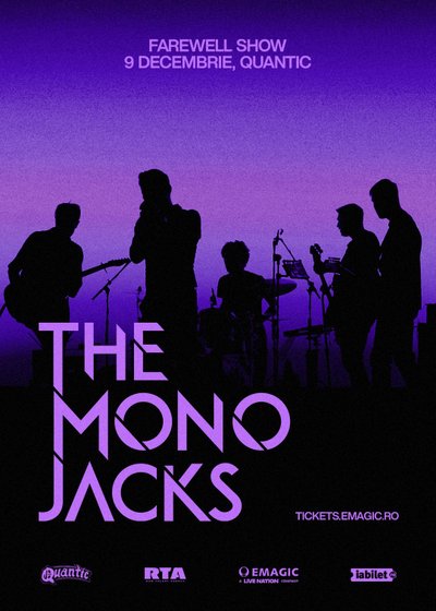Concert The Mono Jacks – Farewell Show la Quantic din București