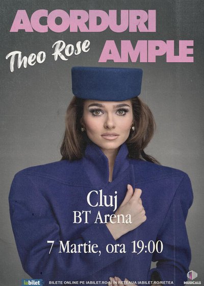 Concert Theo Rose – Acorduri Ample la Sala Polivalentă BTarena din Cluj-Napoca