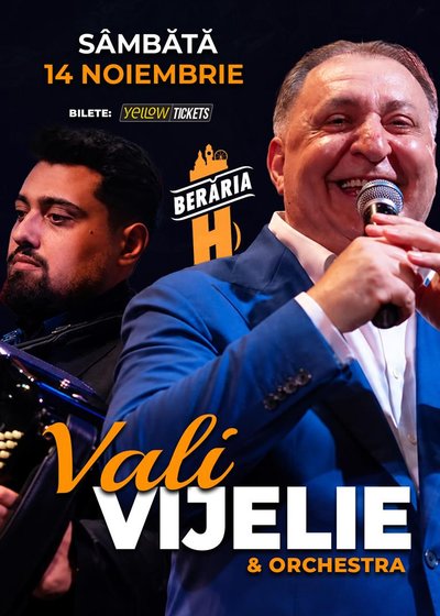 Concert Vali Vijelie la Berăria H din București