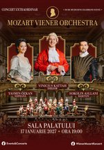 Concert Mozart Viener Orchestra la Sala Palatului din București