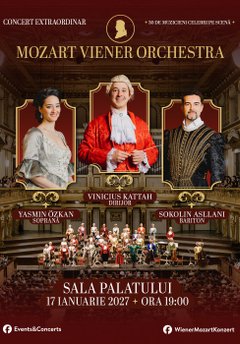 Concert Wiener Mozart Konzert la Sala Palatului din București