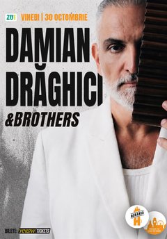 Damian Drăghici & Brothers în concert la Berăria H | 30 octombrie 2026