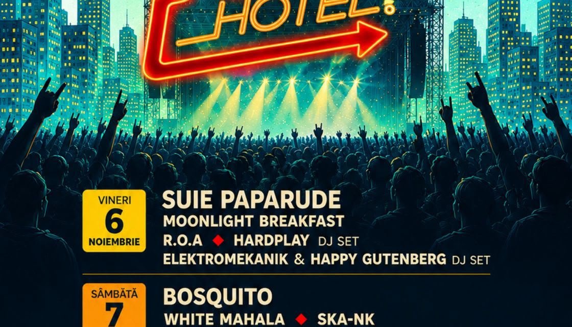 Funk Rock Hotel 2026 la București