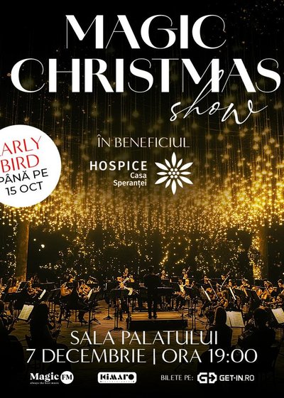 Magic Christmas Show 2026 la Sala Palatului din București