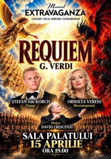 Concert REQUIEM de VERDI la Sala Palatului din București