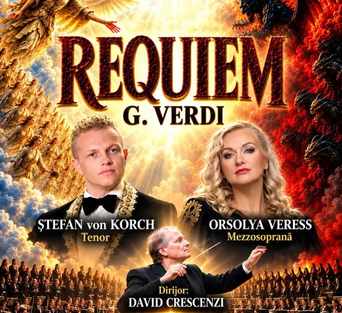 Concert REQUIEM de VERDI la Sala Palatului din București