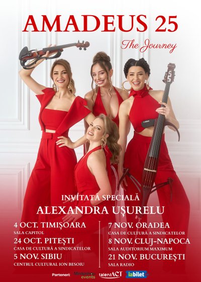 Amadeus 25 – The Journey – Turneu naținal